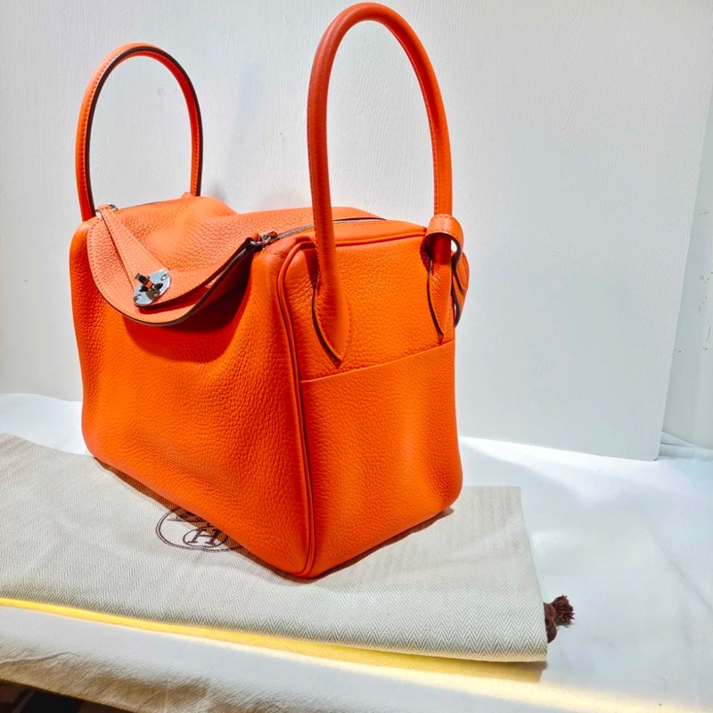 Hermes Lindy26 閒置帶原膜🔥櫃上配貨4️⃣0️⃣萬抱出🧡-21
