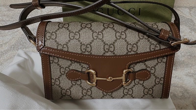 售 GUGGI 1955 mini 9.9999成新 幾乎全新-9