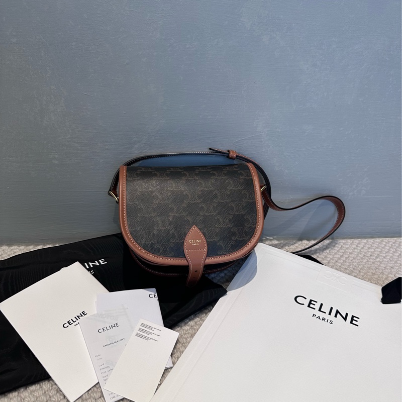 Celine Folco 馬鞍包-0
