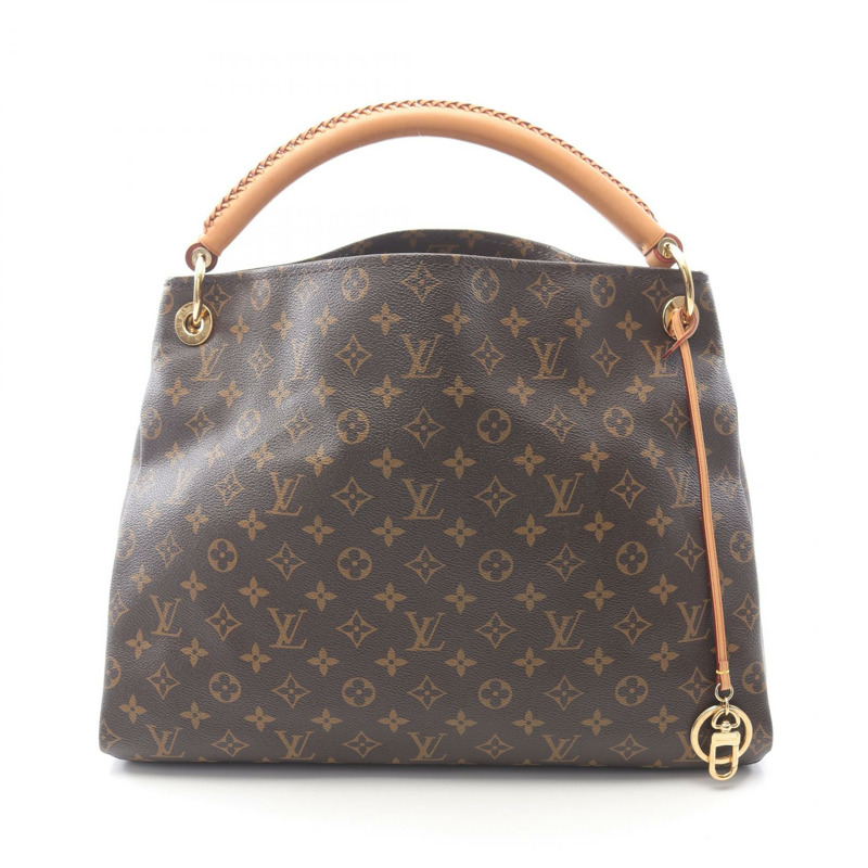 LOUIS VUITTON ArtsyMM 單肩包 M40249 Monogram 帆布皮革棕色二手 LV-0