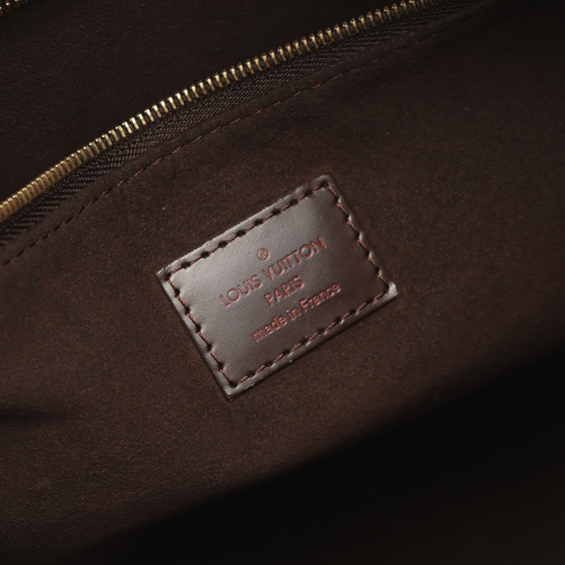 LOUIS VUITTON Port Perro PM 單肩包 N41184 Damier 帆布 Ebene 二手女款-3