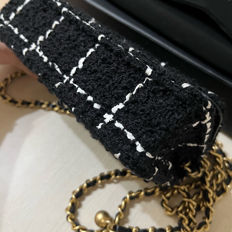 Chanel 毛呢金球 woc-15