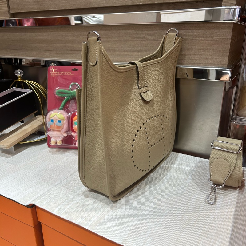 Hermes Evelyne 29,風衣灰,STAMP U-1