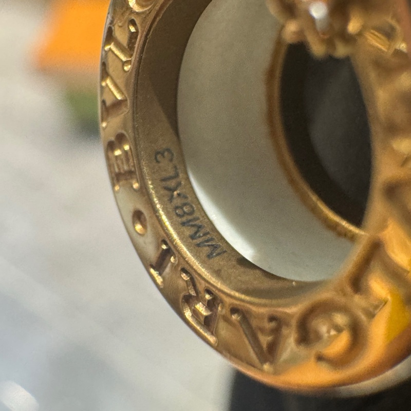 BVLGARI 寶格麗 B.ZERO1系列 18K玫瑰金白陶瓷彈簧項鍊 三檔調節扣-7