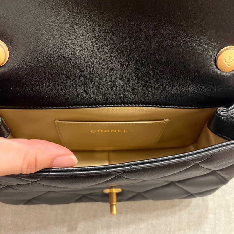 Chanel mini CF 24S 珍珠款/湯圓-6