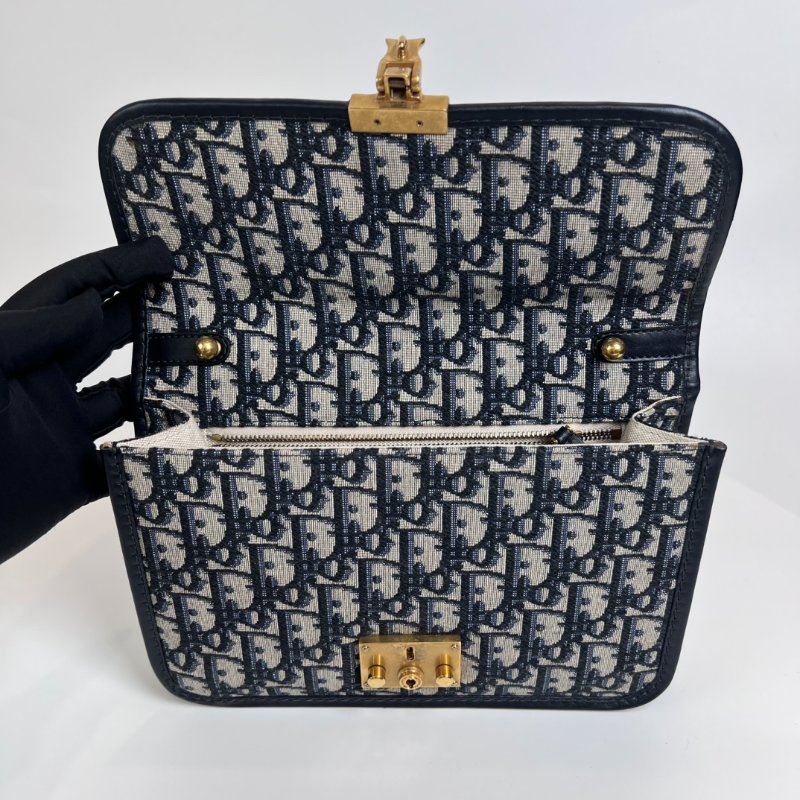 DIOR 老花ADDICT FLAP掀蓋包-4