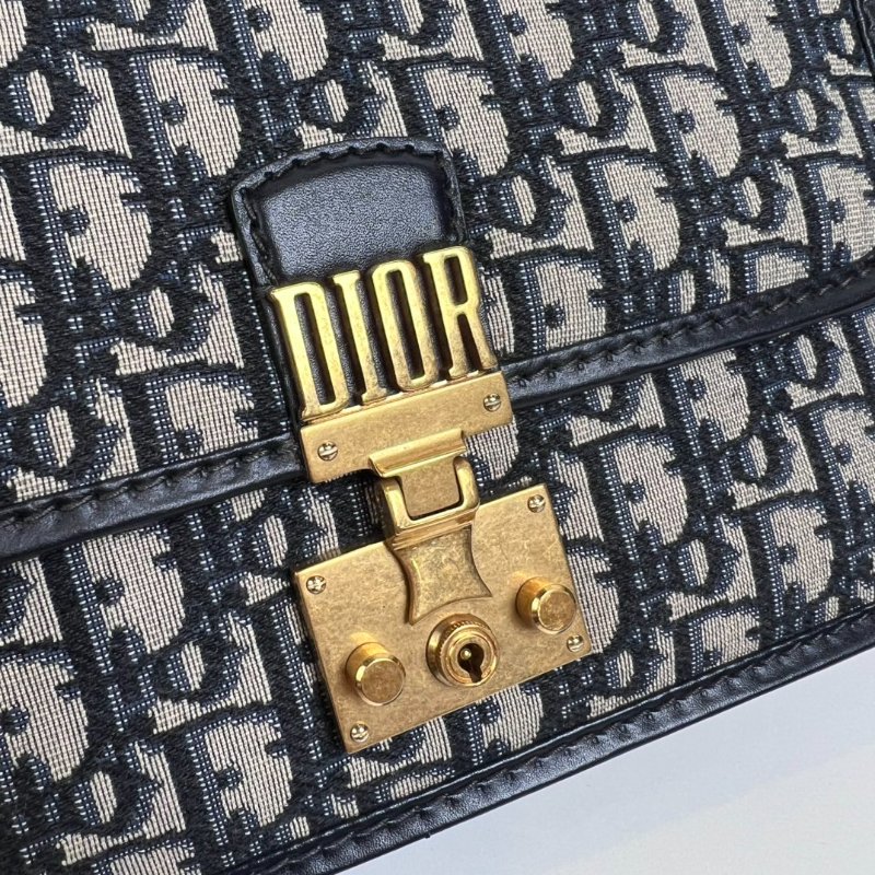 DIOR 老花ADDICT FLAP掀蓋包-8