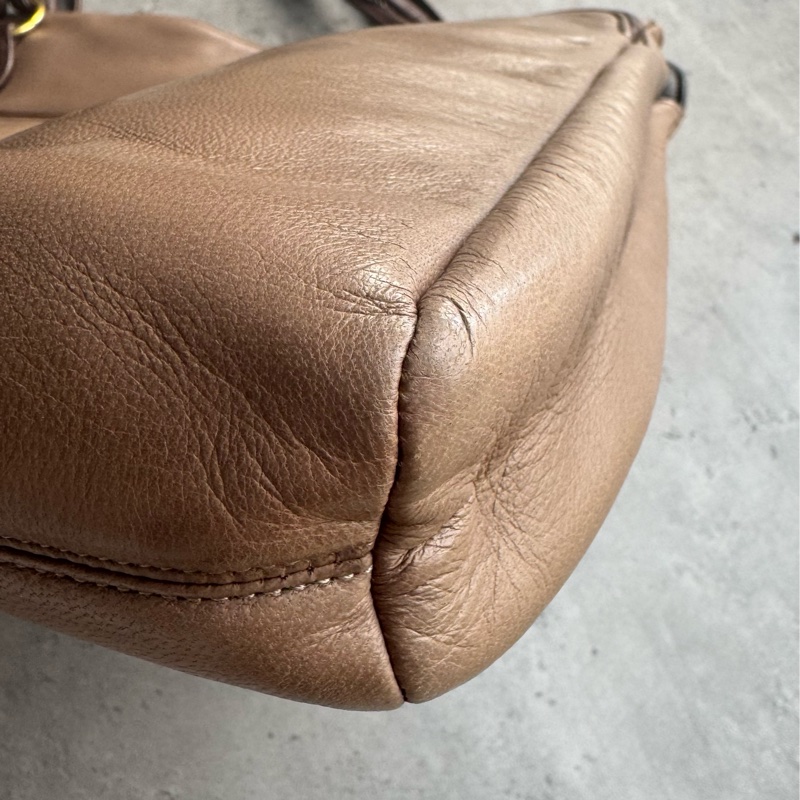 LANVIN 羊革托特包 Tote Bag 通勤包 上學 輕便真皮-6