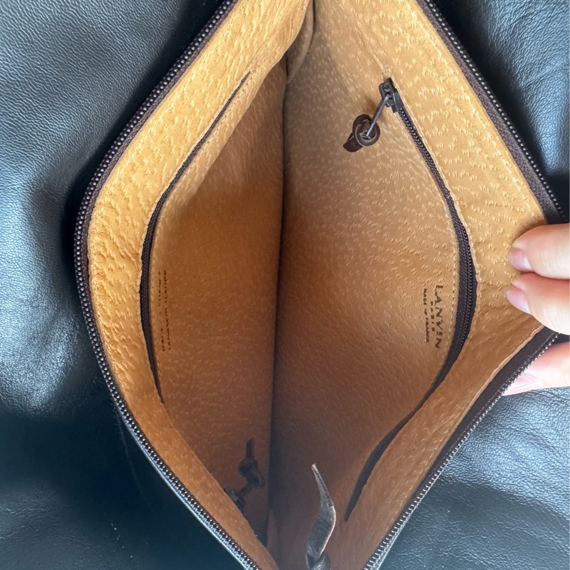 LANVIN 羊革托特包 Tote Bag 通勤包 上學 輕便真皮-19