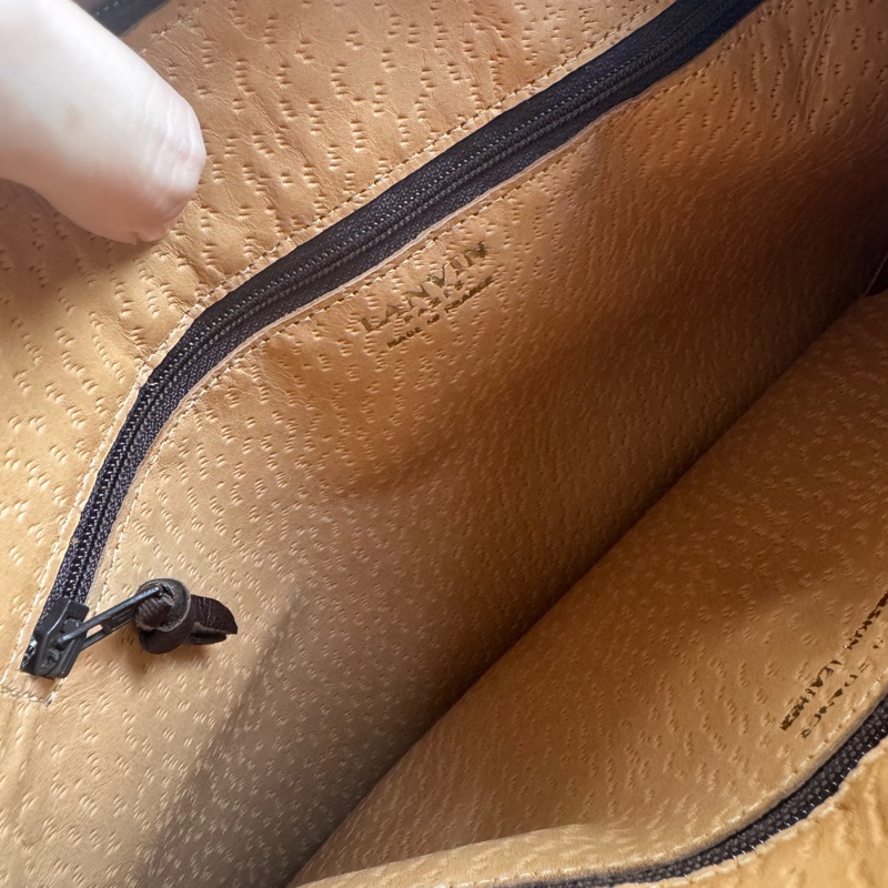 LANVIN 羊革托特包 Tote Bag 通勤包 上學 輕便真皮-20