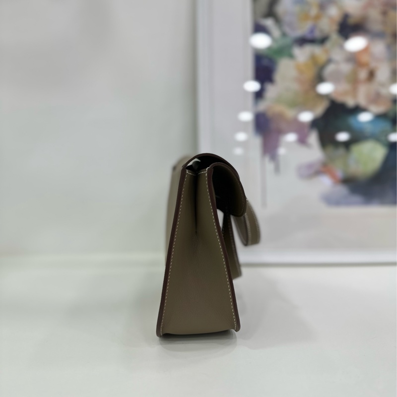 Hermes mini halzan 大象灰銀扣 W刻 swift皮 閒置新 有購證-4