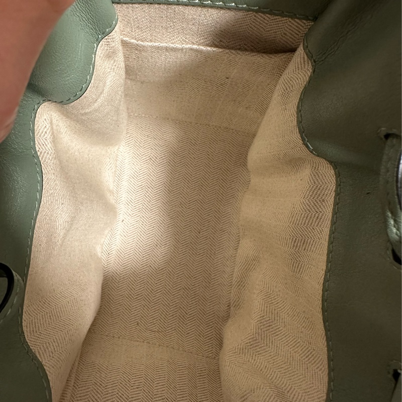 loewe mini吊床包 牛油果綠-3