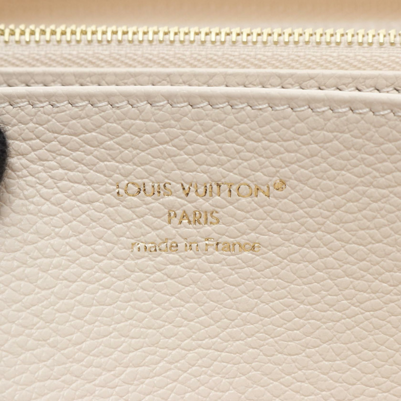 LOUIS VUITTON Zippy Around 長版皮夾 M13644 印有字母的米色二手 LV-3