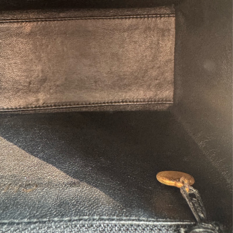 chanel黑菱格拉鏈方形肩背包-57