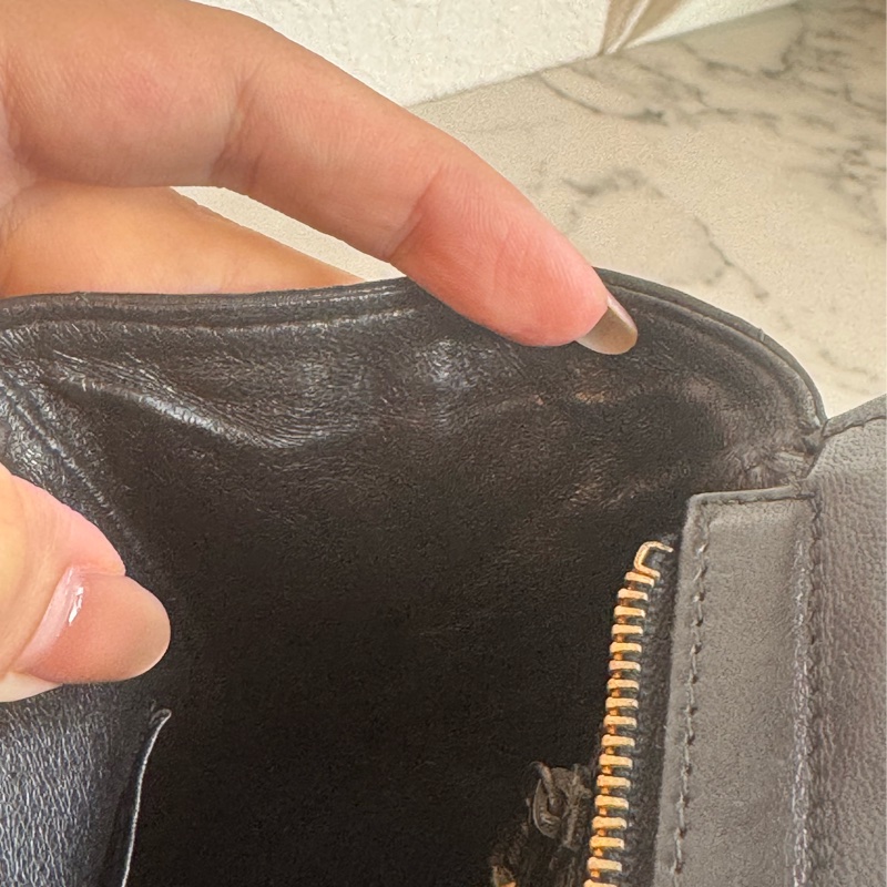 chanel黑菱格拉鏈方形肩背包-46