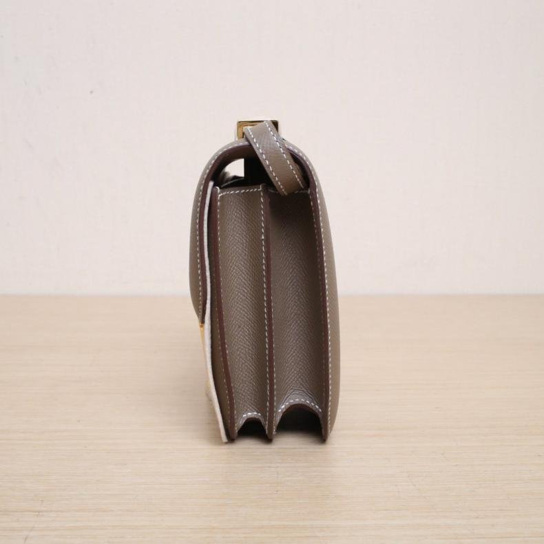 Constance 康康 19 18大象灰 Epsom皮 U刻 金釦-1