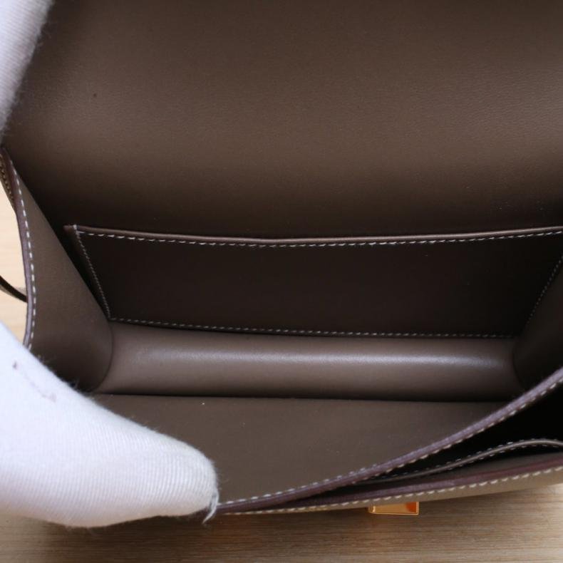 Constance 康康 19 18大象灰 Epsom皮 U刻 金釦-5