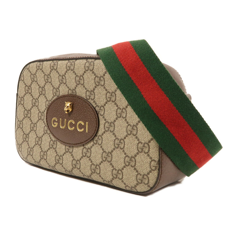 GUCCI 塗層帆布GG Supreme肩背袋-2