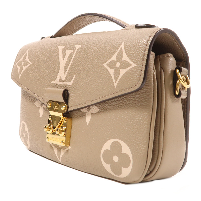 LOUIS VUITTON Monogram Empreinte Pochette Métis East West金扣手挽肩背兩用袋-2