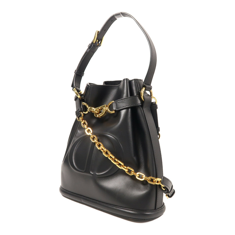 Dior 牛皮皮革C'est Dior Bag金扣手挽肩背兩用袋-2