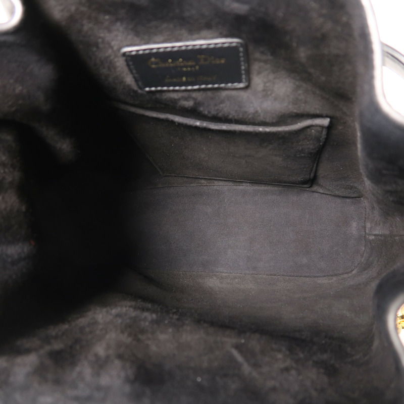 Dior 牛皮皮革C'est Dior Bag金扣手挽肩背兩用袋-4