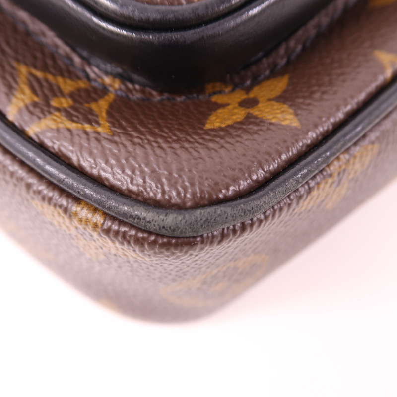 LOUIS VUITTON Monogram Macassar Christopher Wearable Wallet肩背袋-7