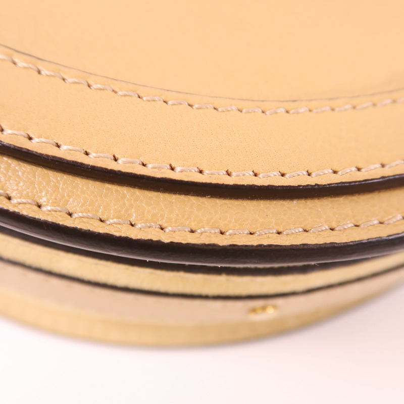 Chloe 牛皮皮革/麂皮皮革Shoulder Bag金扣手挽肩背兩用袋-8