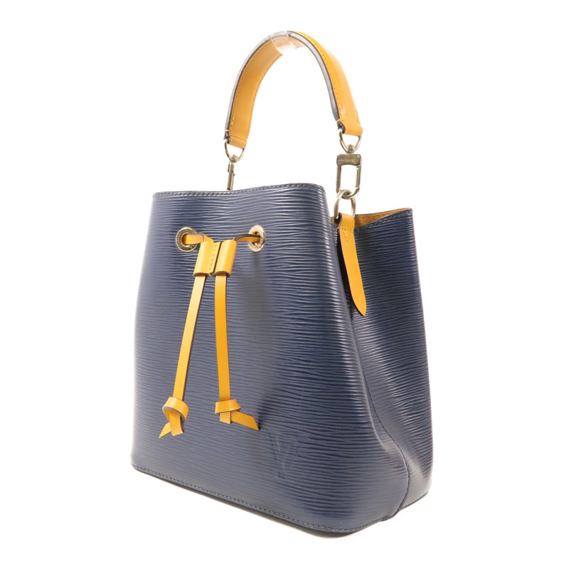 LOUIS VUITTON Epi Neo Noe BB銀扣手挽肩背兩用袋-2