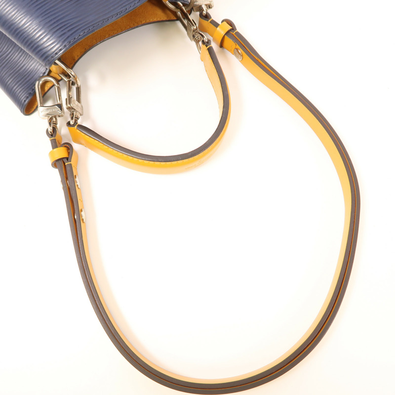 LOUIS VUITTON Epi Neo Noe BB銀扣手挽肩背兩用袋-8