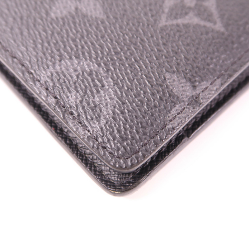 LOUIS VUITTON Monogram Eclipse Multiple錢包-8