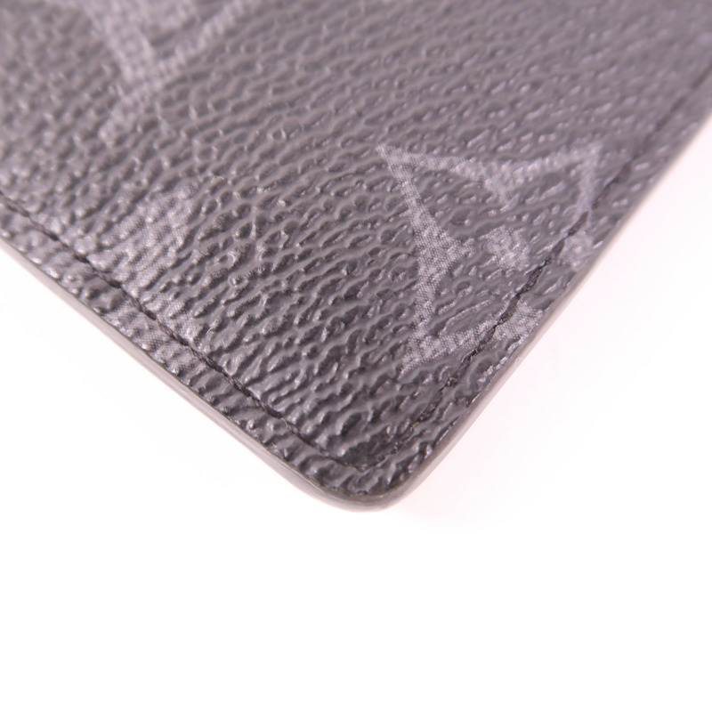 LOUIS VUITTON Monogram Eclipse Multiple錢包-11