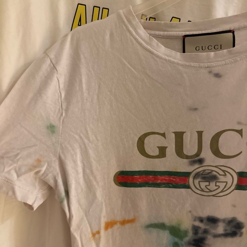 Gucci t shirt 渲染-4