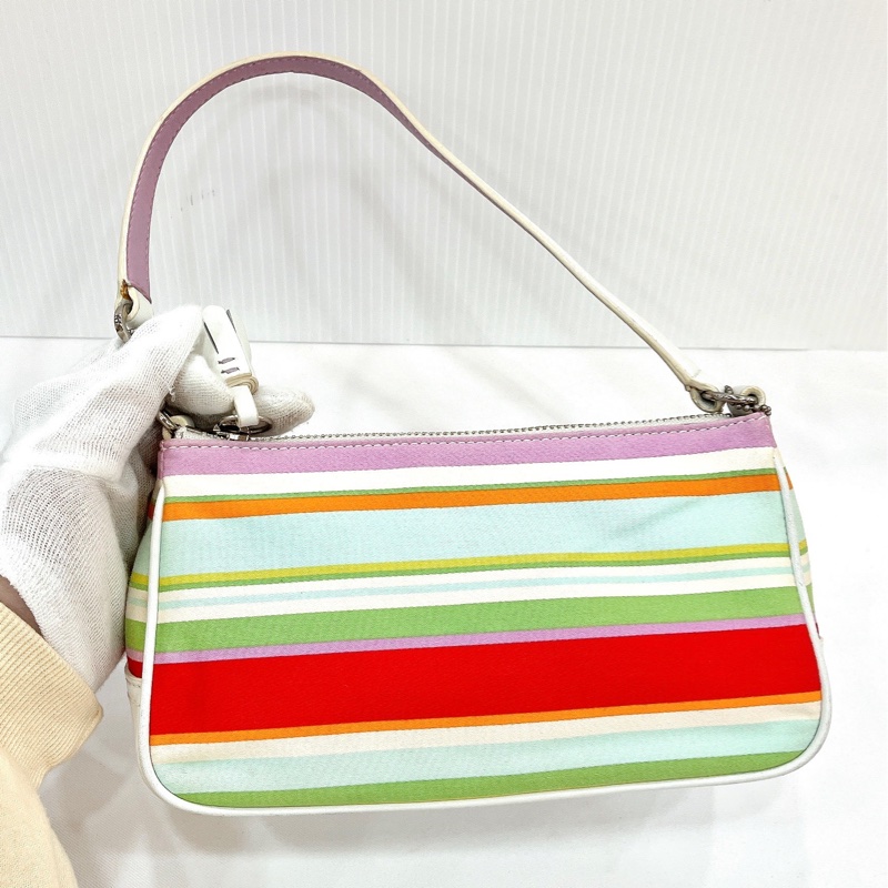 莉亞精品♡Coach彩色手提包 二手美包-2