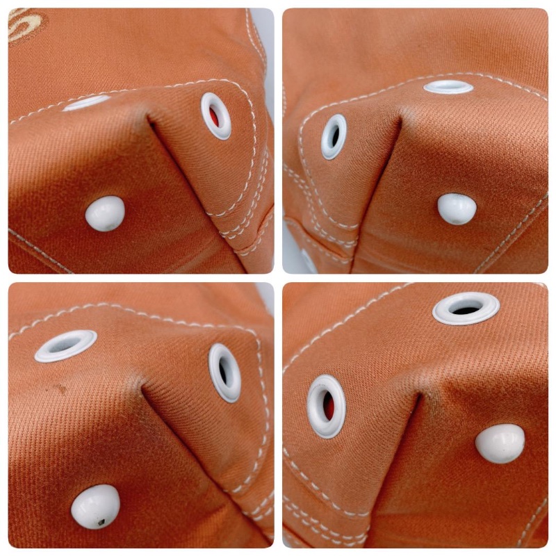 Burberry 巴寶莉稀有品橘色大型子母托特包-6