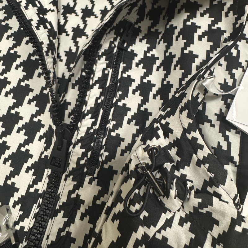 Dior 經典千鳥格花紋背心jacket。-4