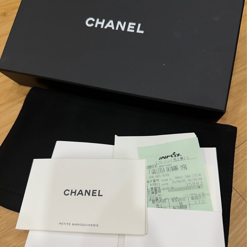 🎄冬日質感 聖誕 CHANEL 香奈兒 香檳金 小羊皮 珍珠鏈條 拉鍊長夾 喜歡來議價❤️-4