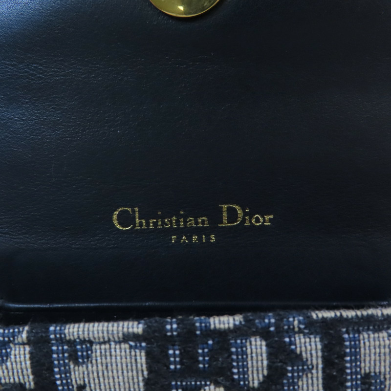 Dior Oblique帆布Saddle Waist Bag金扣腰包-5
