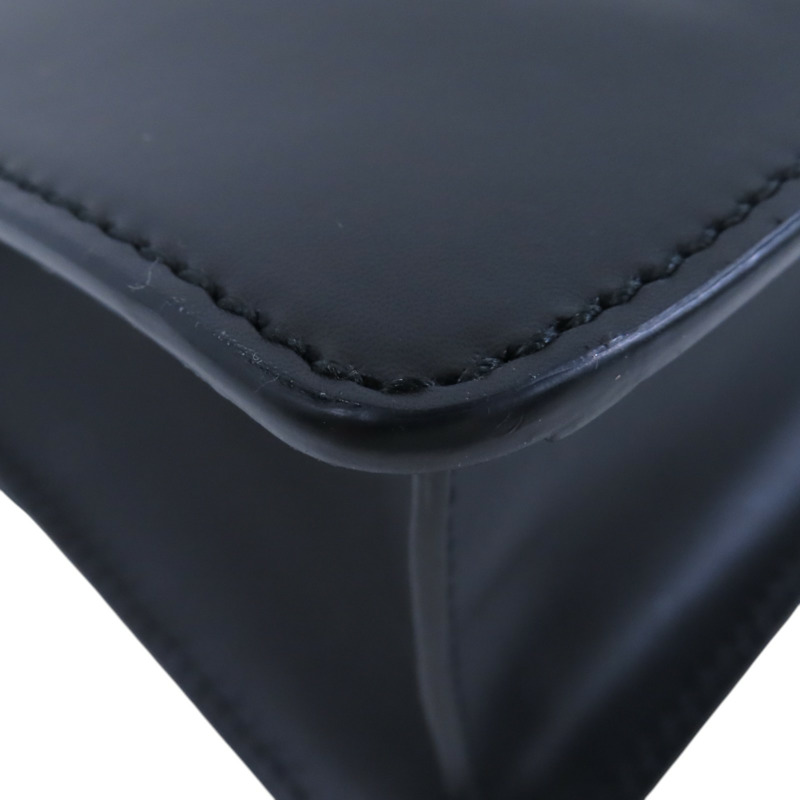 GUCCI 牛皮皮革Sylvie Min Bag金扣手挽肩背兩用袋-12