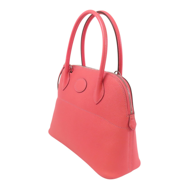 HERMES Epsom皮革Bolide 27銀扣手挽肩背兩用袋-2