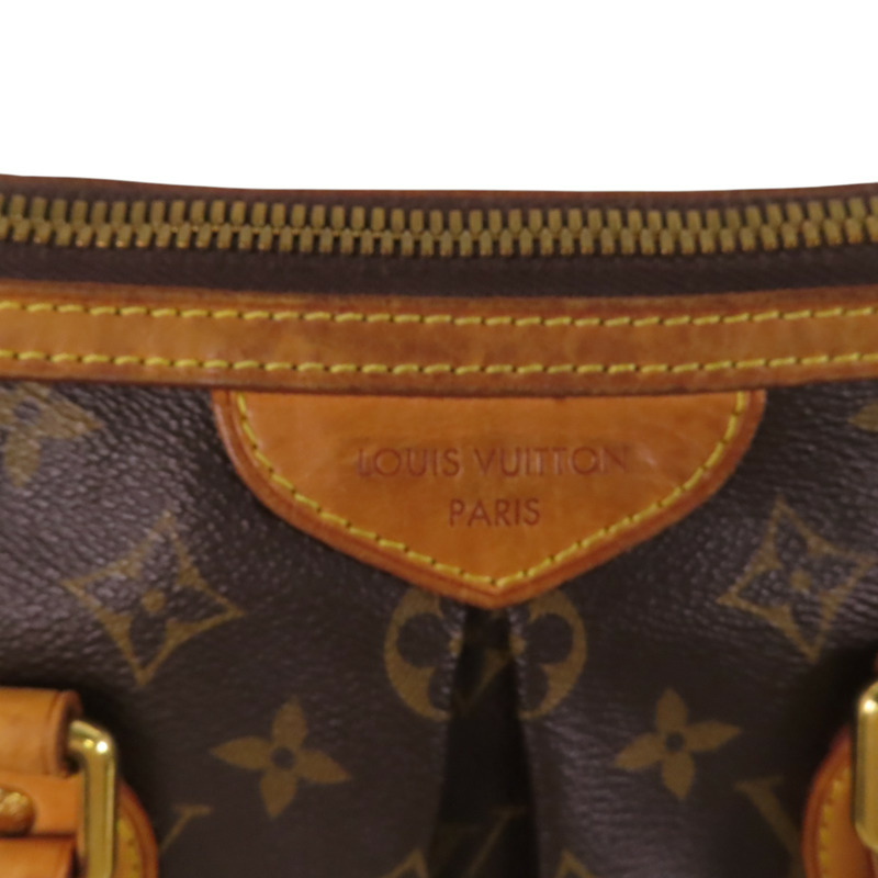 LOUIS VUITTON Monogram Palermo PM金扣手挽肩背兩用袋-14