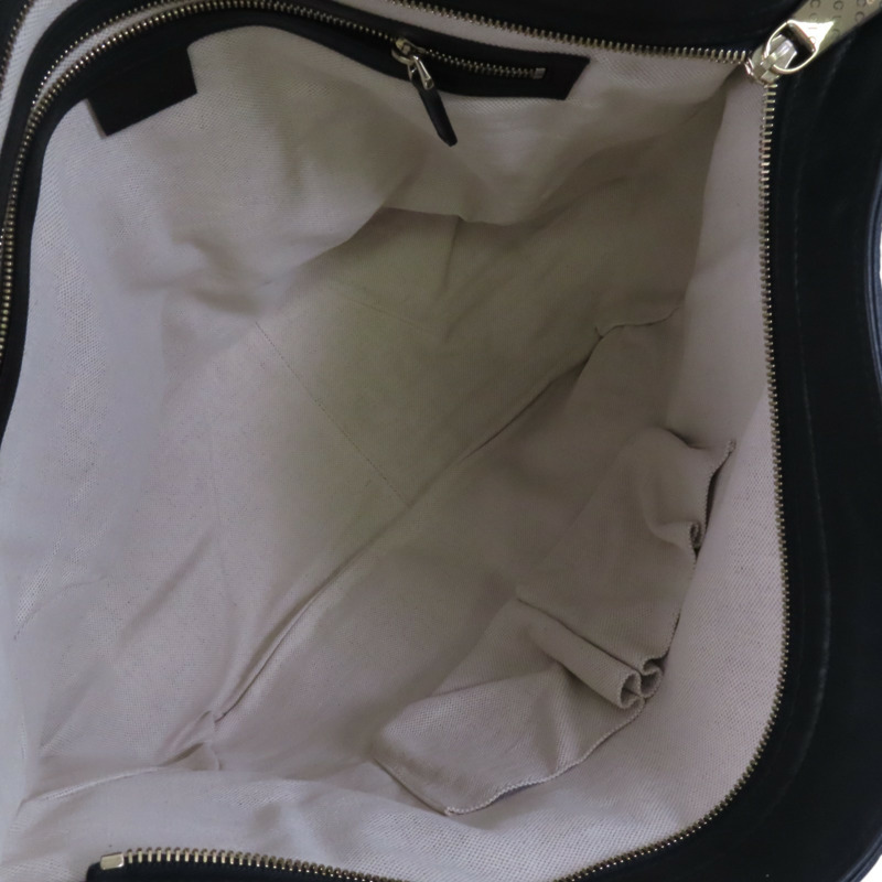 GUCCI 牛皮皮革Tote Bag金扣肩背袋-4