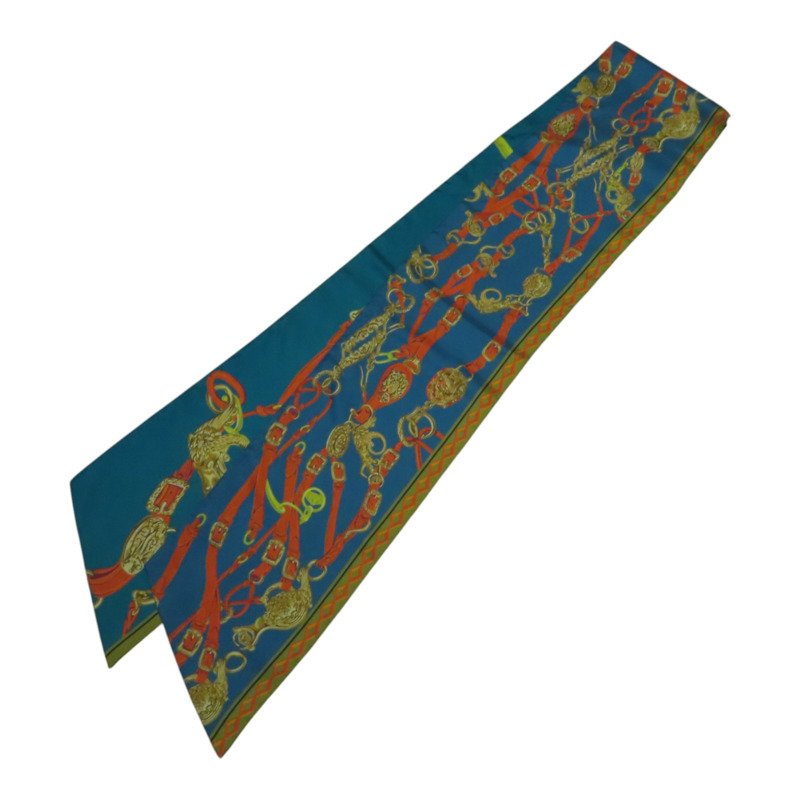 HERMES 絲質TMaxi Twilly Scarf絲巾-2