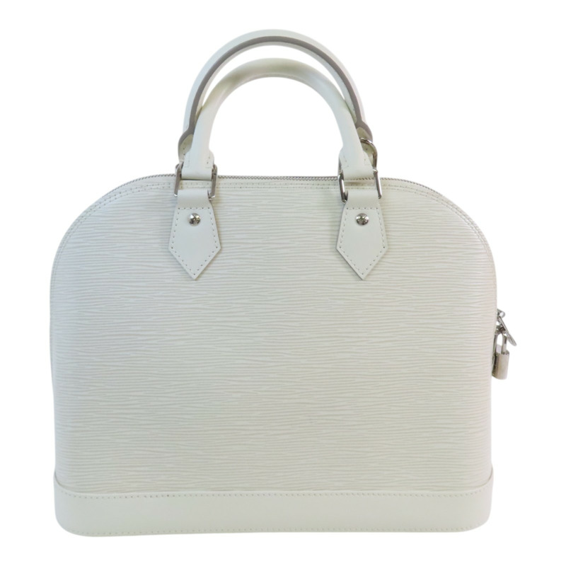 LOUIS VUITTON Epi Alma MM銀扣手挽肩背兩用袋-1