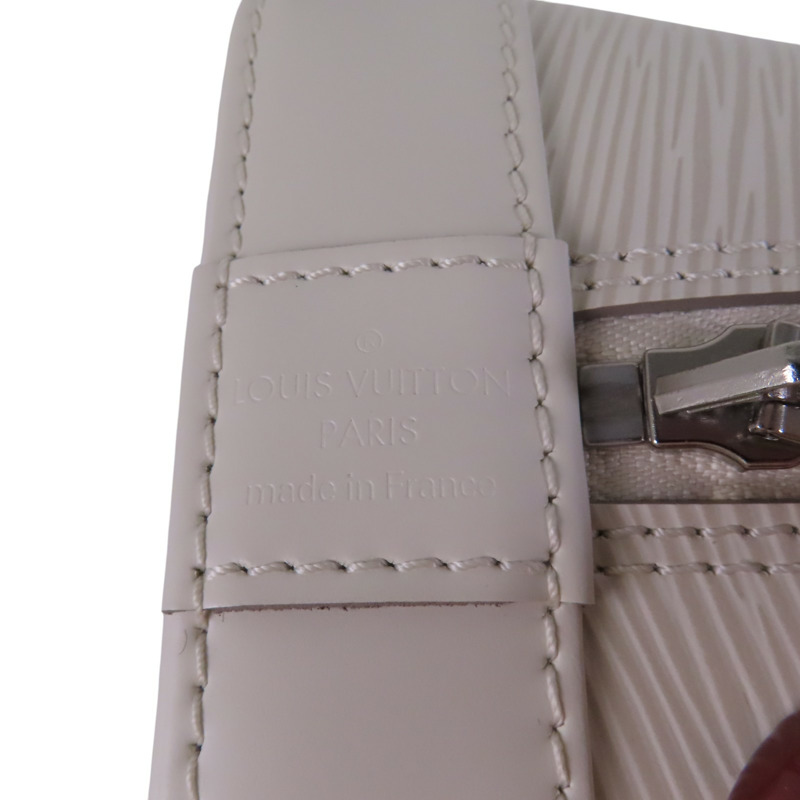 LOUIS VUITTON Epi Alma MM銀扣手挽肩背兩用袋-5