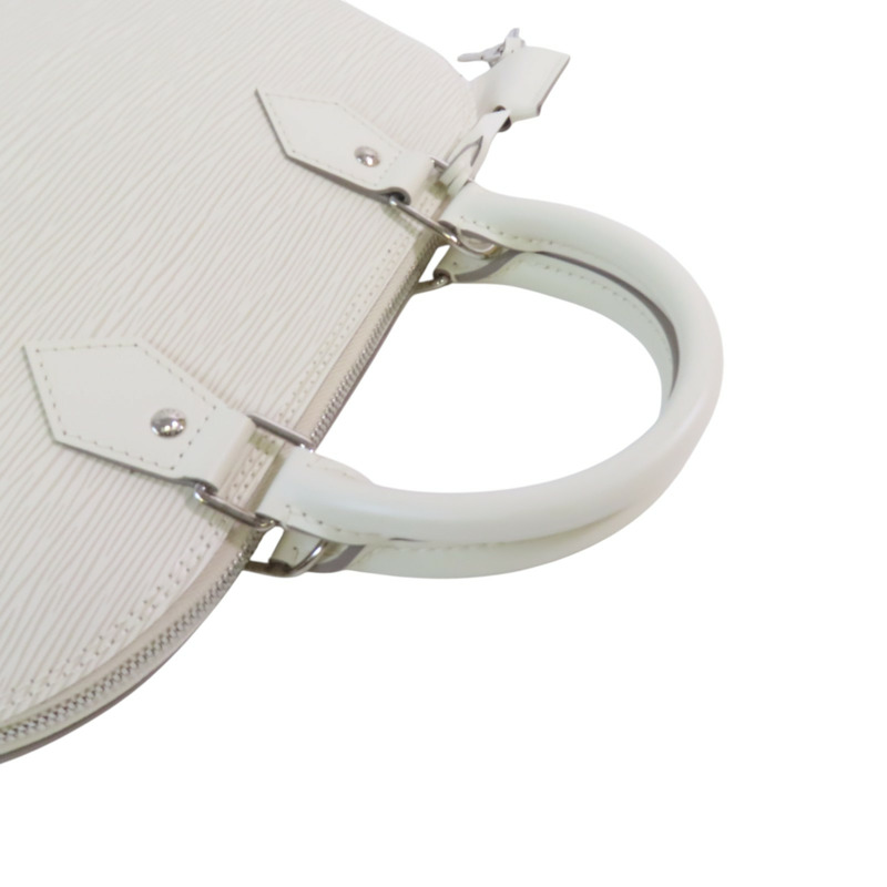 LOUIS VUITTON Epi Alma MM銀扣手挽肩背兩用袋-7