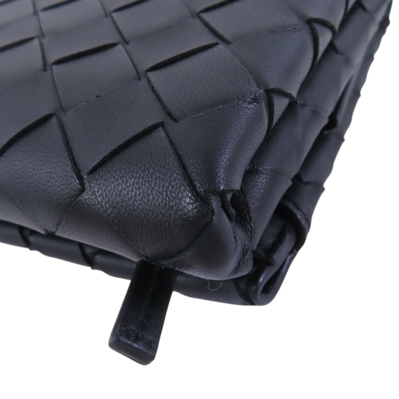 BOTTEGA VENETA 織紋皮革Waist Bag銀扣腰包-13