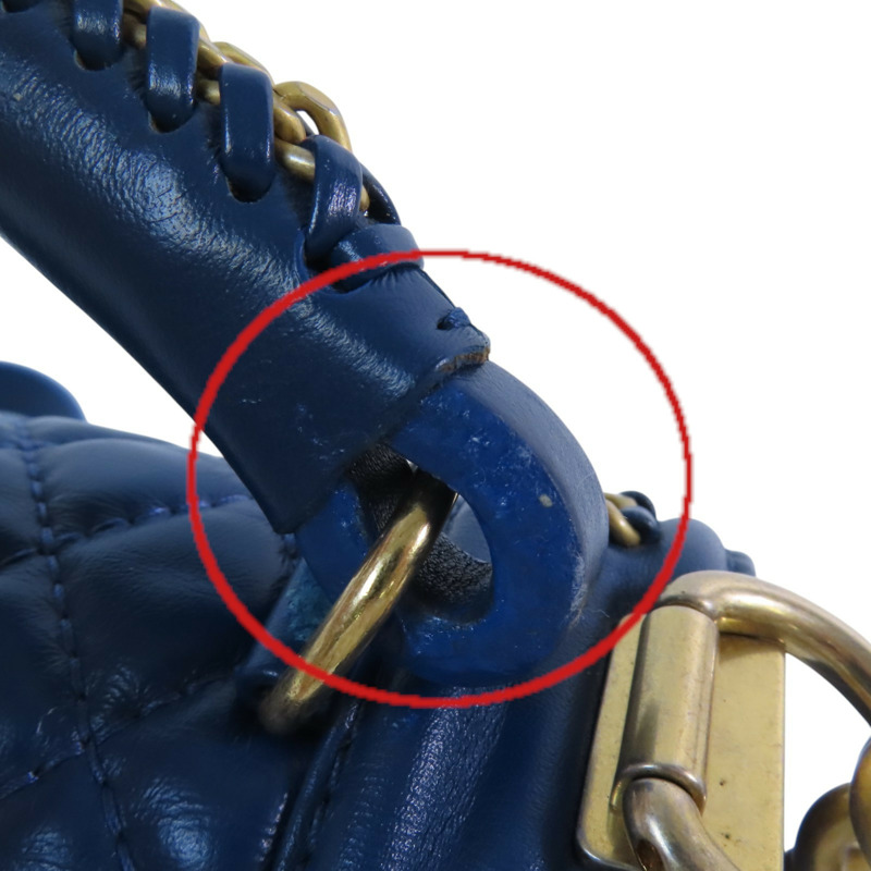 CHANEL 羊皮皮革Boy 25 With Handel金扣鏈帶肩背袋-20