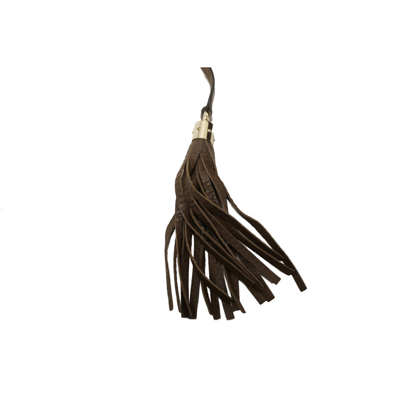 Gucci Brown Pebbled Calfskin Medium Soho Chain Shoulder Bag 308982-11