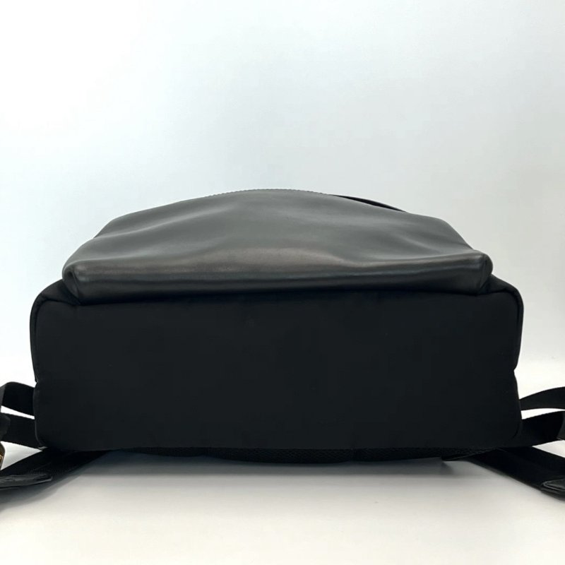 FENDI 小怪獸黑金眼睛後背包 32*40*12 98新-3