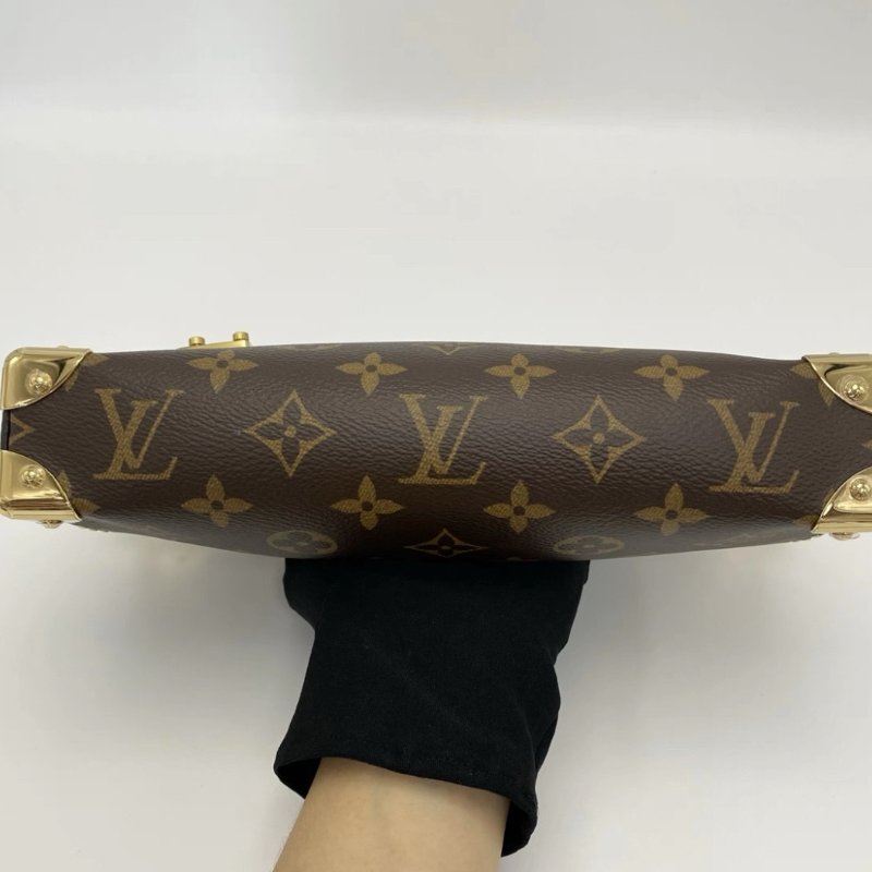 LV SLIM TRUNK橫版老花谷爱凌盒子23*12*4 全新閒置配件盒子塵袋-2